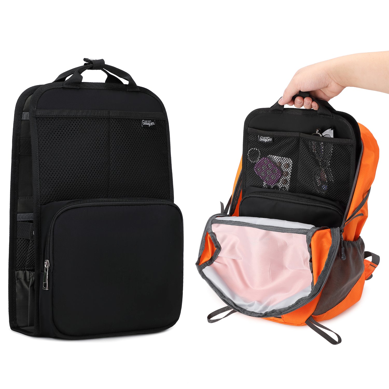 The FlexPack: Black Bag Organizer