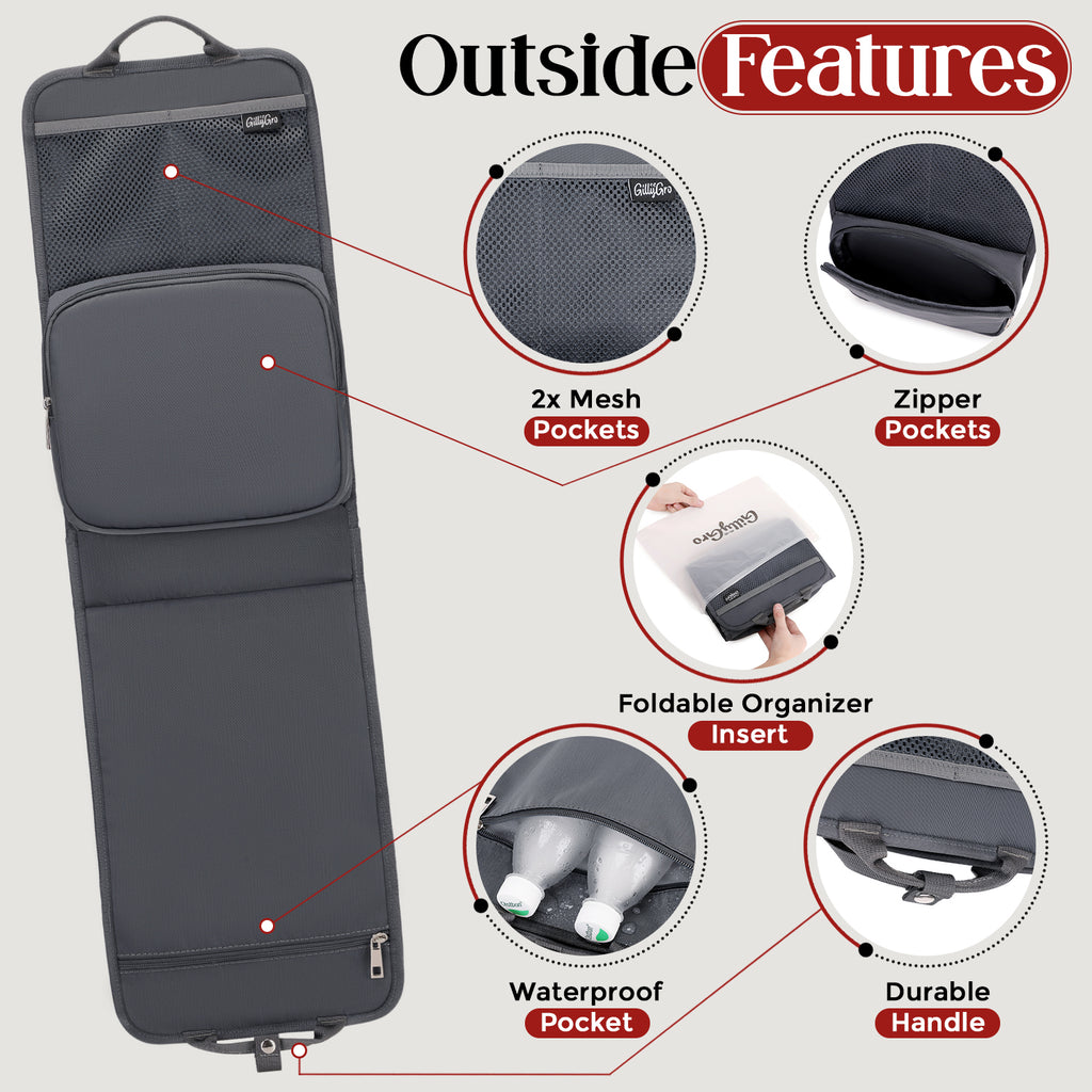 The FlexPack: Gray Bag Organizer