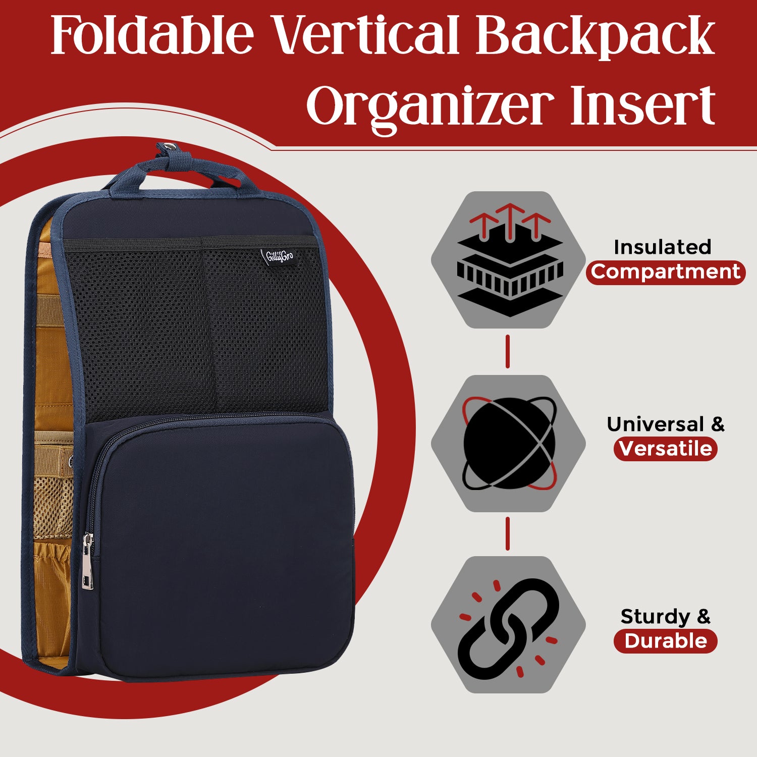 The FlexPack: Blue Bag Organizer