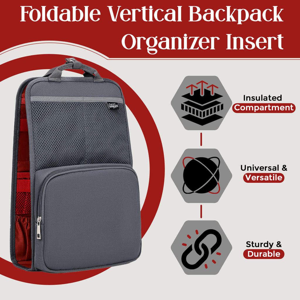 The FlexPack: Gray Bag Organizer